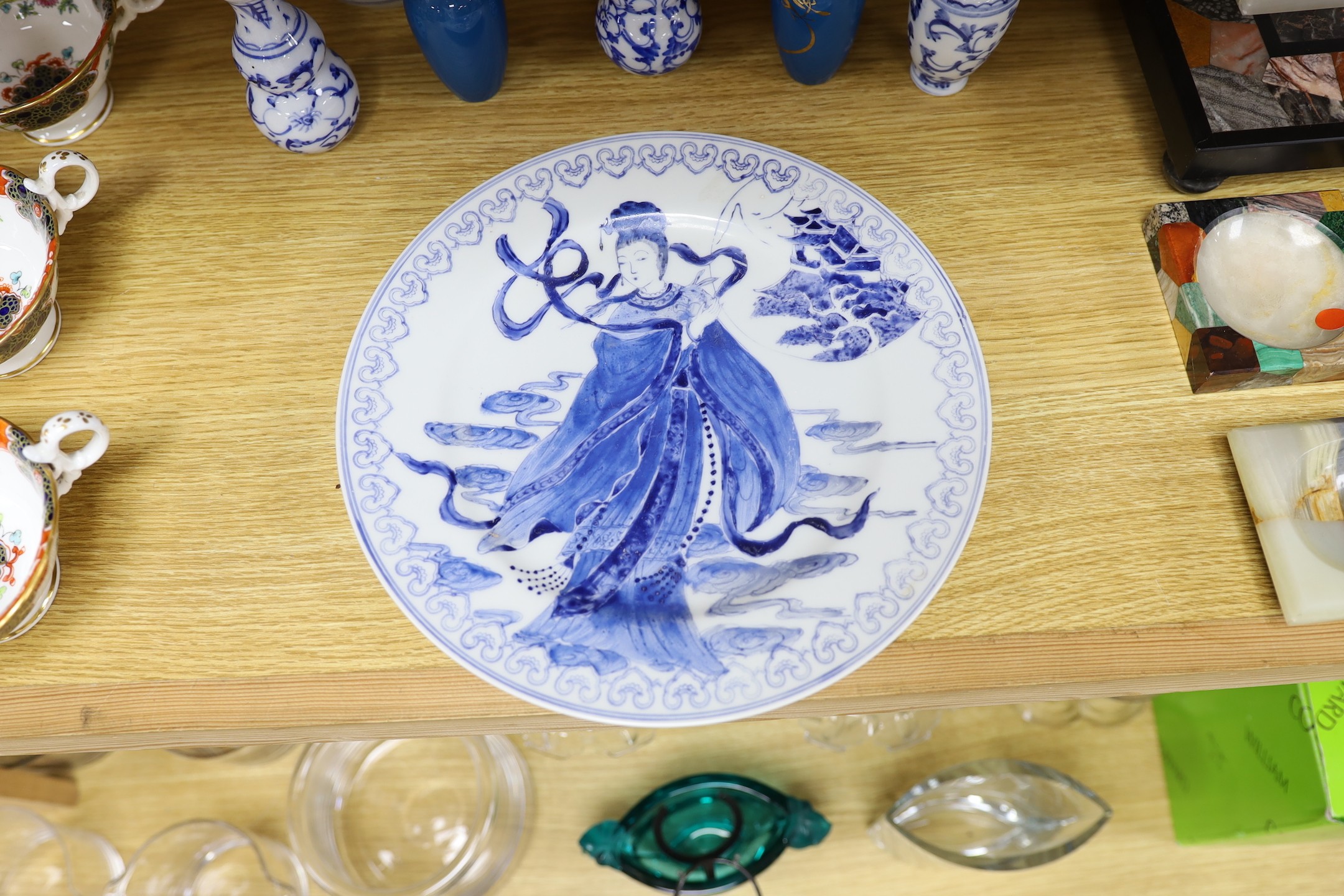 A group of 20th century Chinese porcelain, etc.